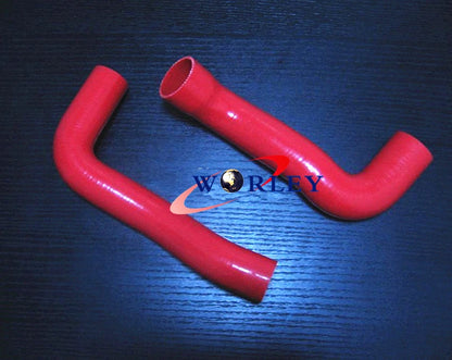 Silicone Radiator Hose Kit for Ford Cortina 6Cyl (TC–TF) Red