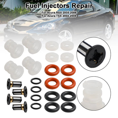 Fuel Injector O-Rings Seals Kit 16450-PRB-A01 for Acura RSX TSX (2002–2006)