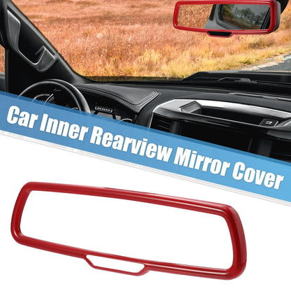 Rearview Mirror Cover Trim for Dodge Challenger (2015-2020) - ABS Red