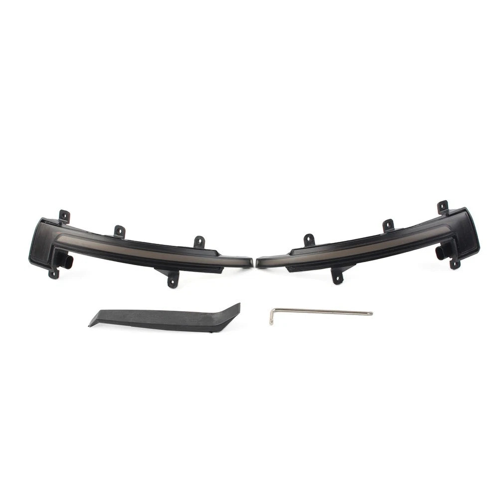1 Pair Front Bumper Lower Outer Grille Insert for Audi Q7 (2010–2015)