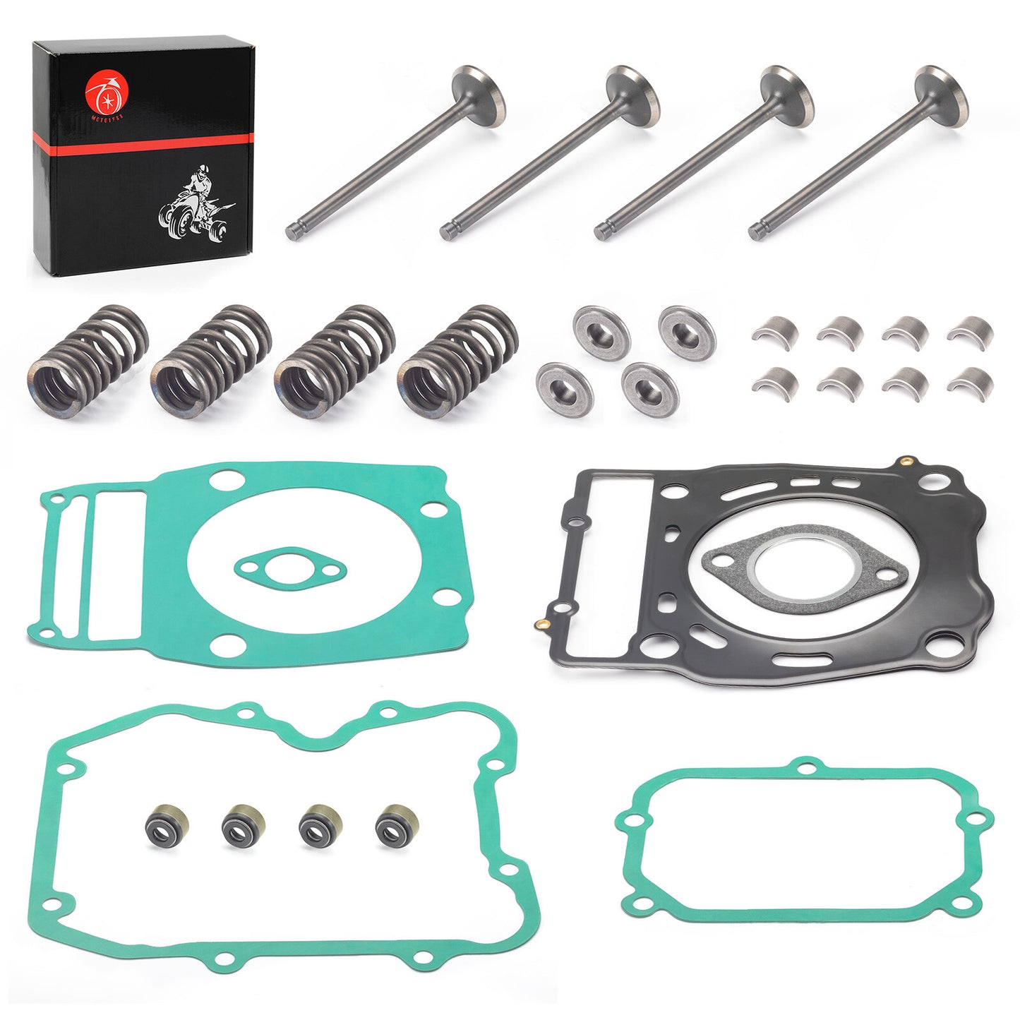 Intake Exhaust Valve Kit with Gasket for Polaris Magnum Xpedition (1995–2005)