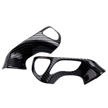2 x Carbon Fiber Steering Wheel Knob Covers for Nissan Murano (2015-2020)