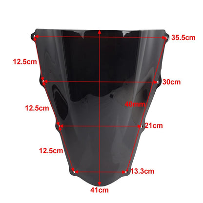 Front Windscreen Windshield Deflector for Aprilia RSV1000 (2003–2006)