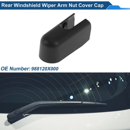 Rear Windshield Wiper Arm Nut Cover Cap for Hyundai i10 (2008–2013) No. 988120X000