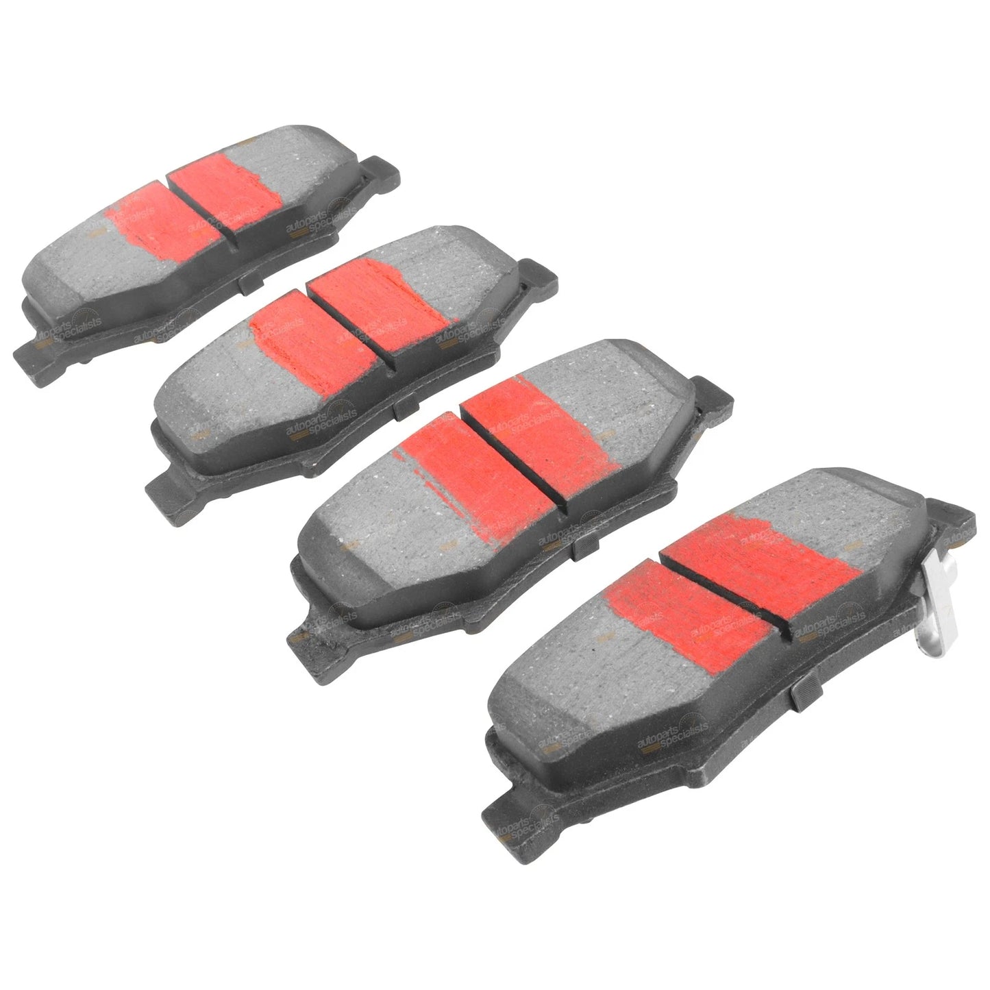 Set of Rear Disc Brake Pads for Dodge Nitro (2007–2012)