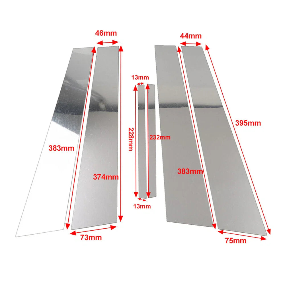 Pillar Post Trim Covers for Dodge Charger (2011-2023)