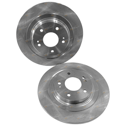 2 Rear Disc Brake Rotors for Mitsubishi ASX (2010–2020)