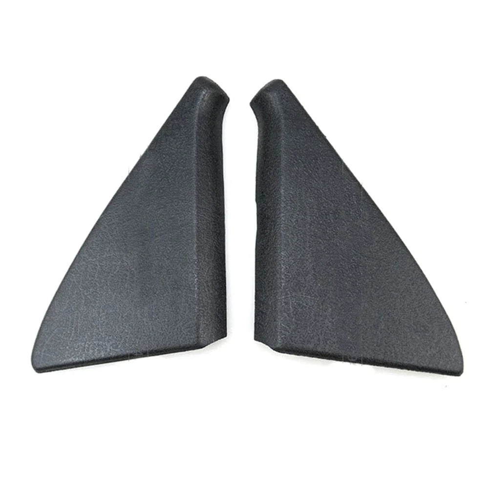 2 x Black Door Mirror Cover Trim Panel Mount for Golf MK2 (1984–1992)