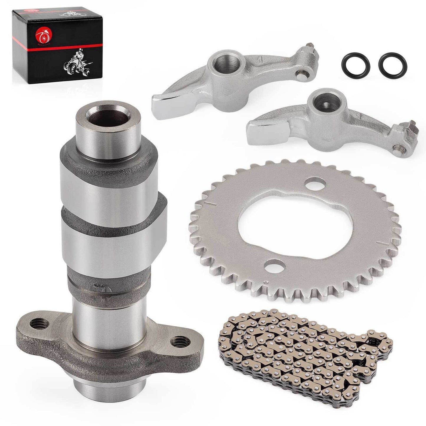 Camshaft Rock Arms and Chain with Sprocket for Honda Fourtrax 300 (1988–2000)