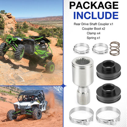 Rear Drive Shaft Coupler & Boot for Arctic Cat Wildcat 1000 (2012–2019)