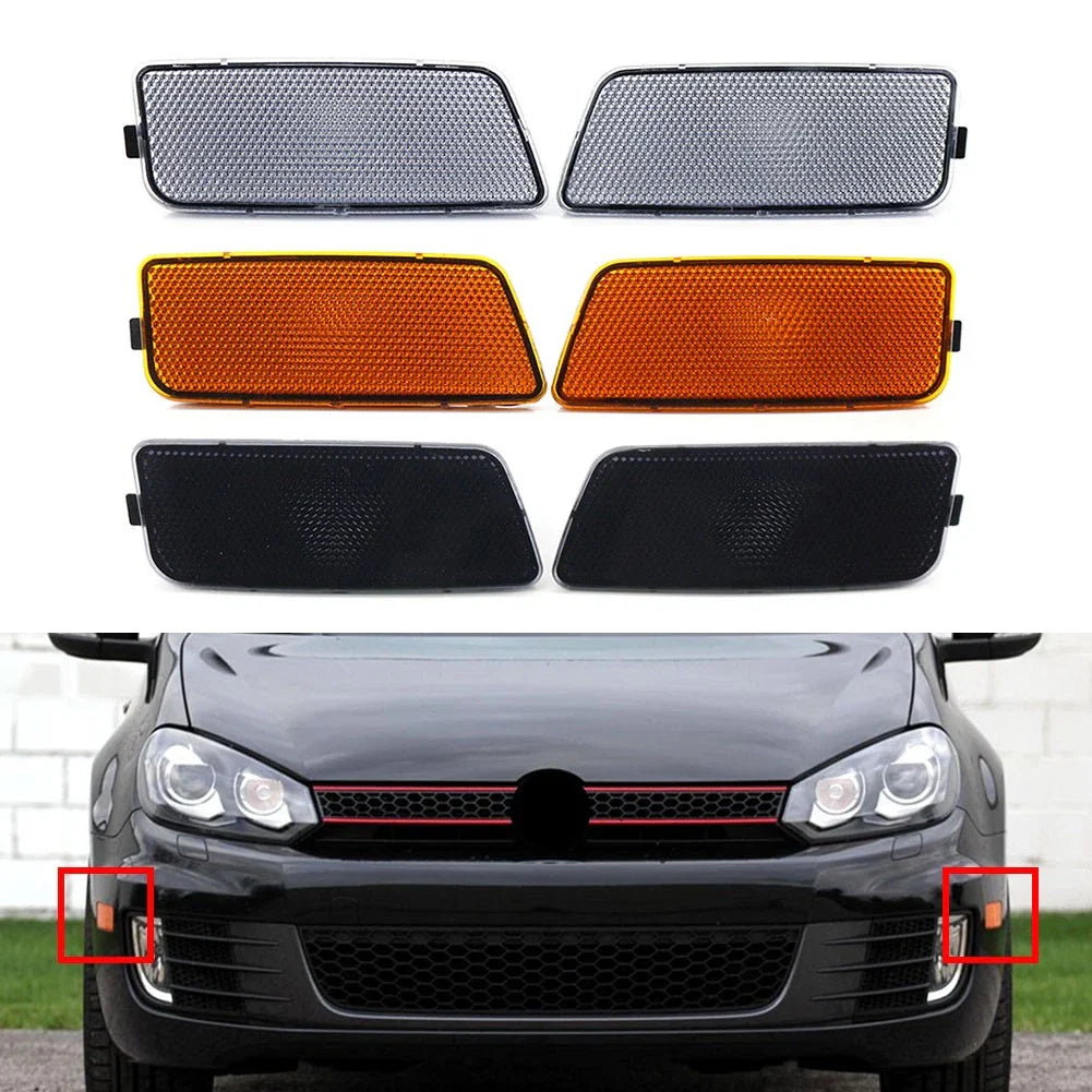 Front Bumper Turn Signal Bezel Light for VW Golf MK6 (2009-2013)