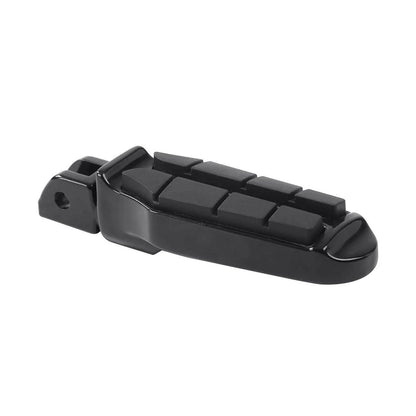 Black Driver Rider Footpegs for Harley Softail Fat Bob (2018-2025)