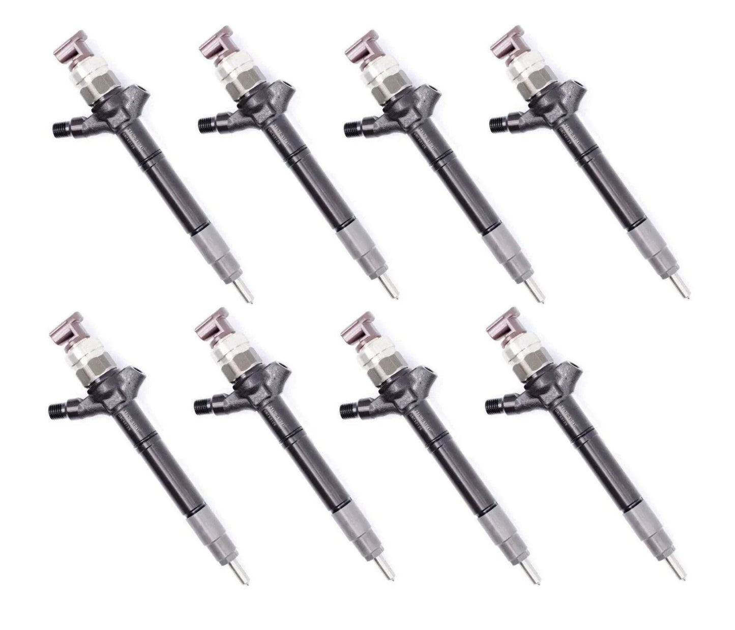8 x Diesel Fuel Injectors for Toyota Land Cruiser V8 1VD-FTV (2007-2021)
