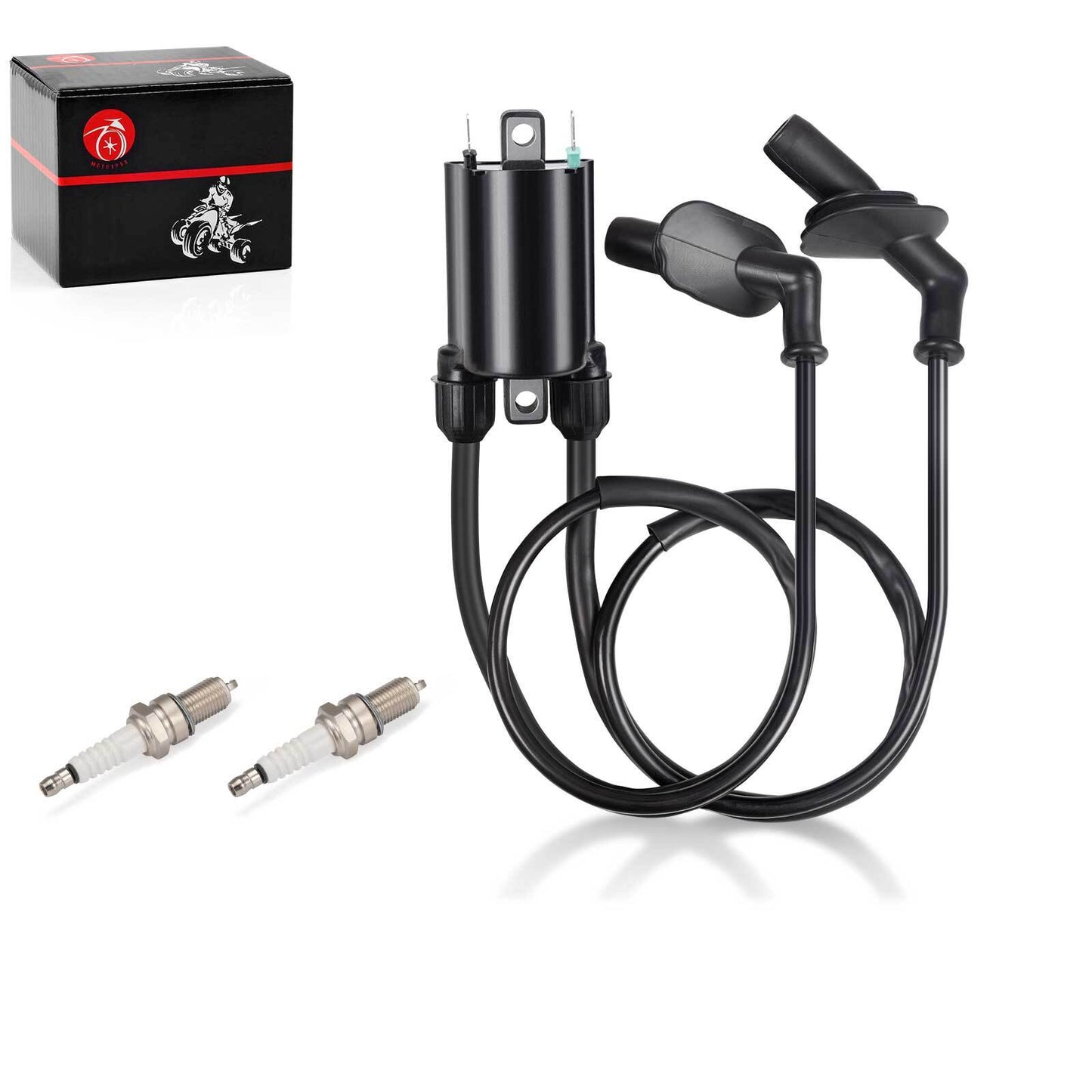 Ignition Coil & Spark Plug Set for Honda Goldwing 1500 (1988–2000)