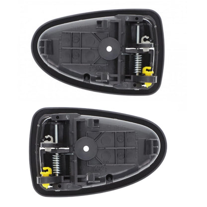 Set of 4 Door Handle Inner for Hyundai Accent (2000–2006) Grey