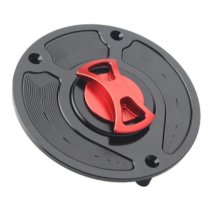 Keyless Red Gas Fuel Tank Cap Cover for Honda CBR1000RR Fireblade (2004-2023)