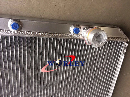 Aluminum Radiator with Fan for Ford Falcon XA XB XC Fairlane ZF ZG (1972–1977)