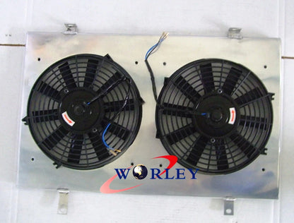 Aluminum Radiator Shroud & Fan for Nissan Skyline R33 R34 (1995–2002)