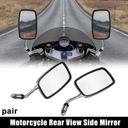 1 Pair 10mm Rearview Side Mirrors for Honda CB400SF (1992–2007)