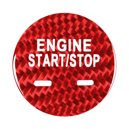 Red Engine Start Stop Button Trim for Cadillac XTS XT5 CT6 SRX CTS (2013-2020)