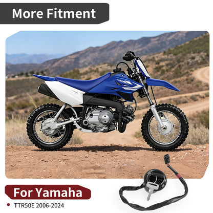 Ignition Switch Assembly with 2 Keys for Yamaha TTR50E (2006–2024)