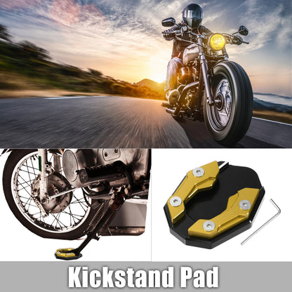 Set of 1 Aluminum Alloy Kickstand Plate Pad for Honda ADV