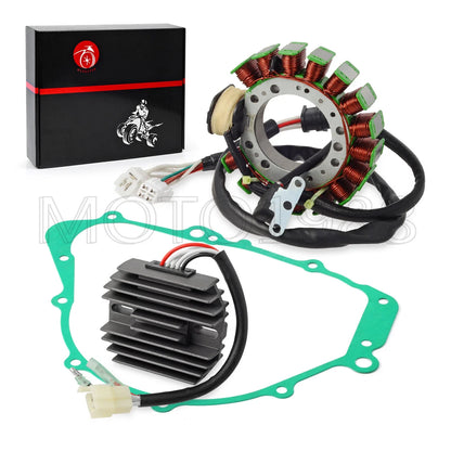 Stator & Rectifier w/ Gasket Assy for Yamaha Grizzly 600 YFM600FW (1998–2002)