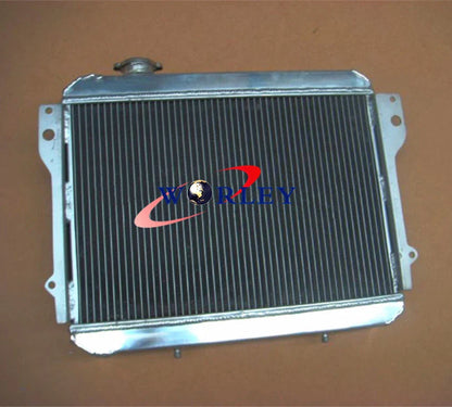 Alu Radiator + Fan for Toyota Corolla AE71 AE72 (1979-1983)