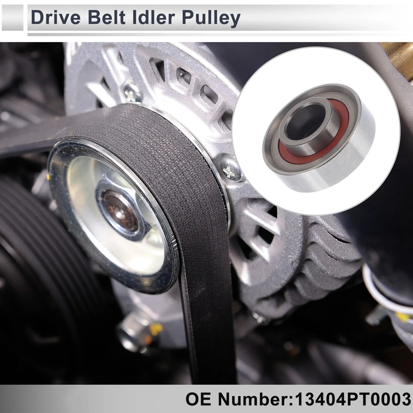 Drive Belt Idler Pulley for Honda Accord (1998-2002) 1 x Pcs