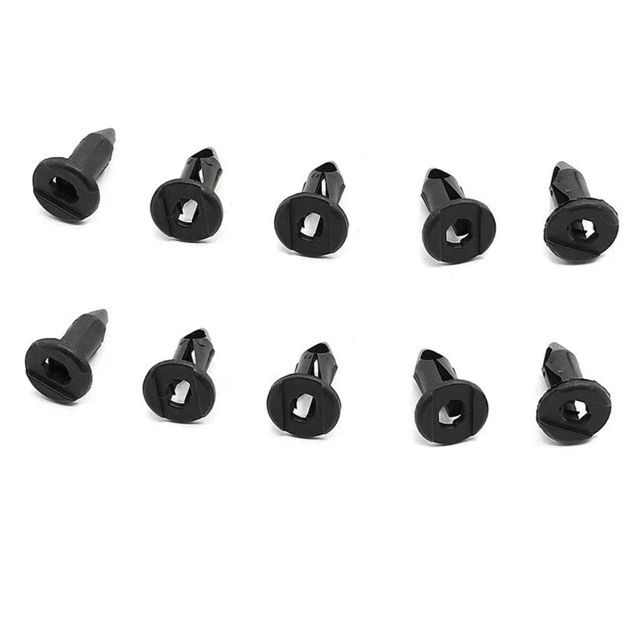 100 Pcs 8mm ATV UTV Fairing Body Trim Panel Fastener Clips