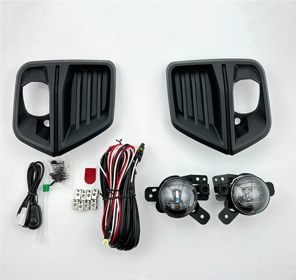 LED Fog Lamps & Covers for 23-24 Chevy Colorado Front Bumper (2023-2024)