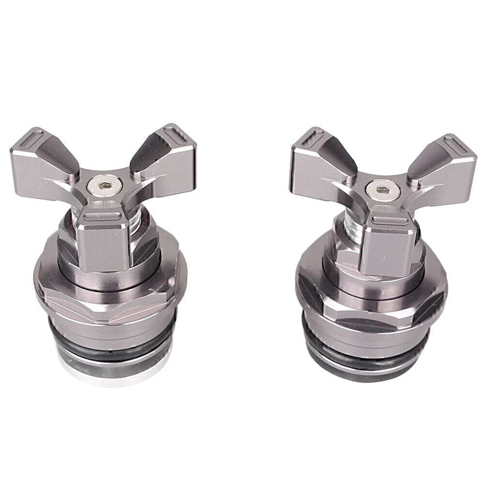 37mm Fork Bolts Preload Adjusters for Kawasaki Ninja 250 (All Years)
