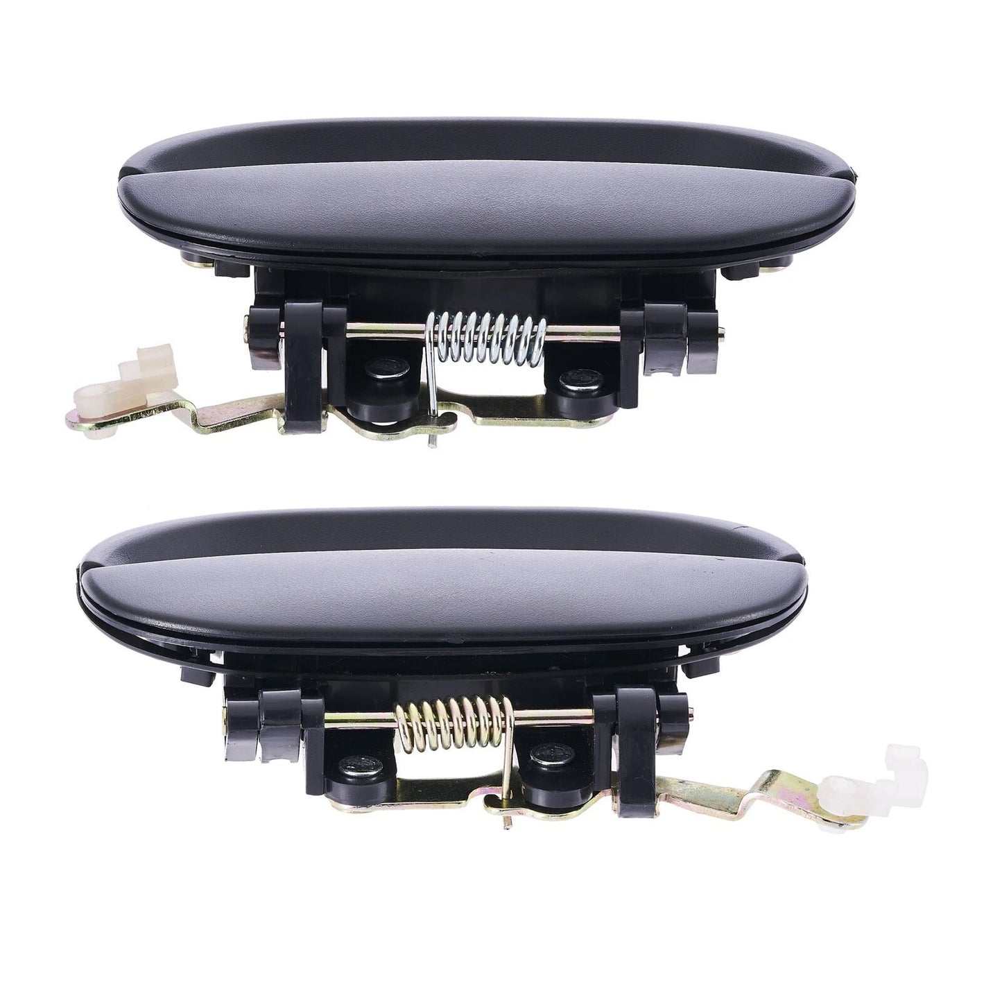 Set of 2 Outer Door Handles for Hyundai Excel X3 (1994–2000) Black