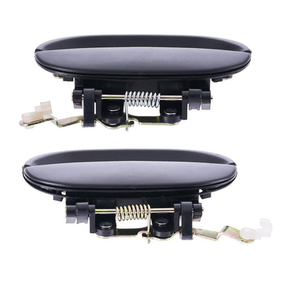 Set of 2 Outer Door Handles for Hyundai Excel X3 (1994–2000) Black