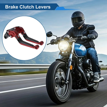Adjustable Brake Clutch Levers for Honda X11 (1999–2002) Red Black