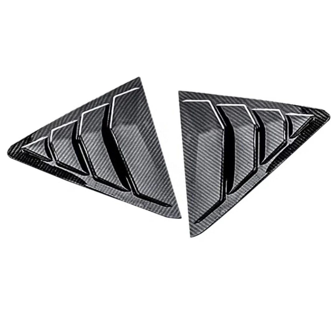 Carbon Fiber Window Louver Shutter Cover for Cadillac CT4-V CT4 (2020–2023)