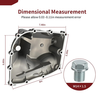 Oil Pan Strainer Cover Yamaha XSR700 (2018–2024)