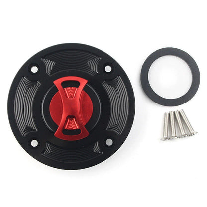 Red Fuel Gas Tank Cap Cover for Suzuki TL1000S GS500 GSXR600 GSXR750 GSXR1000