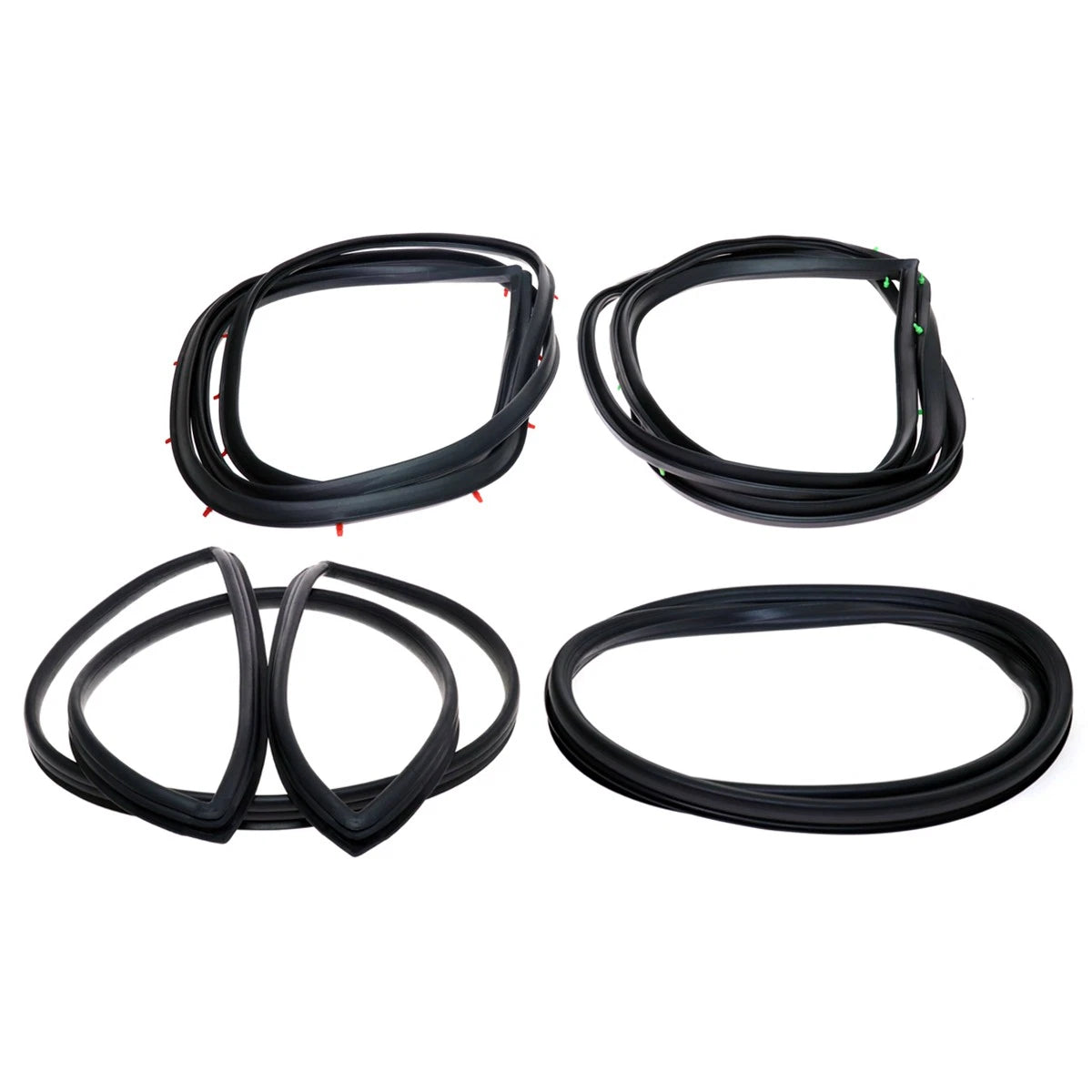 Set of 4 Windshield Door Seals for Datsun 620 (1972–1979)