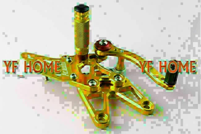 Rearset Foot Pegs for BMW S1000RR (2010-2012) - Gold