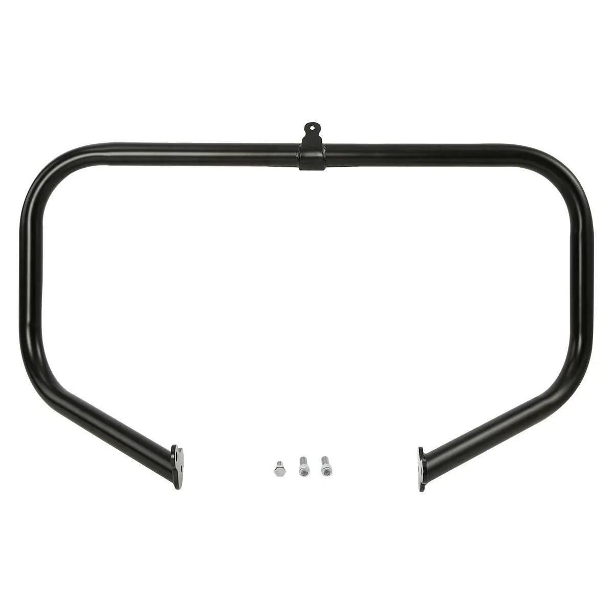 Chrome/Black Highway Engine Guard Crash Bar for Harley Road King (1997-2024)
