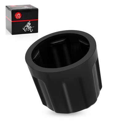 Black Center Hub Wheel Cap for Suzuki Quadrunner 125-300 (1990–2002)