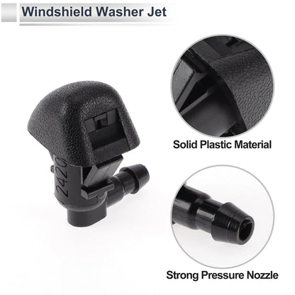 Washer Nozzle & 6 x Hose Connectors for Honda