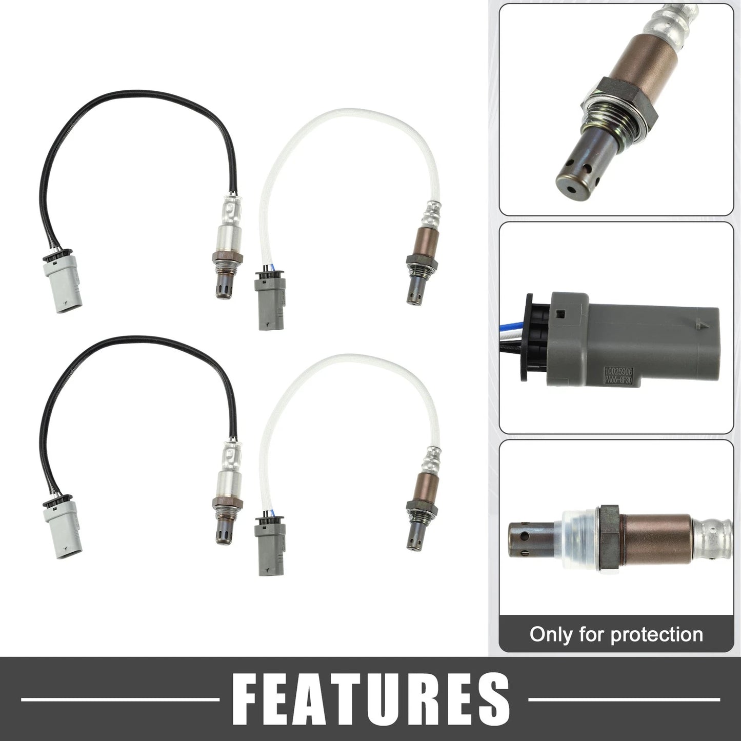 Set of 4 O2 Oxygen Sensors for Cadillac Escalade (2015–2016)