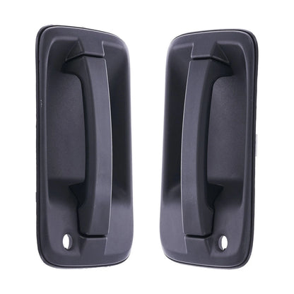 Set of 2 Outer Door Handles for Isuzu N-Series (2009–ON) Black