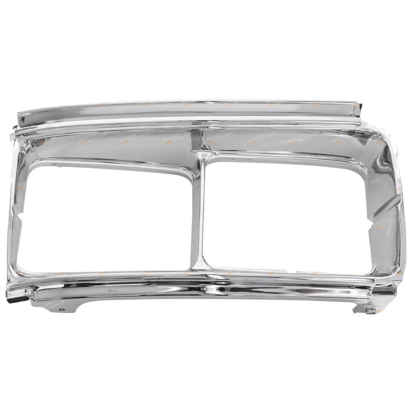 Set of Chrome Headlight Surrounds for Landcruiser FJ80 (1990–1994)