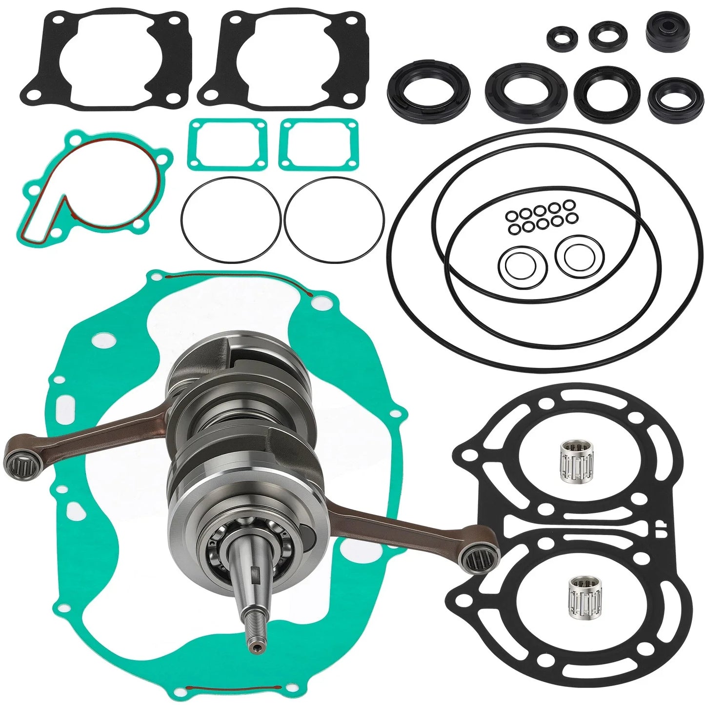115mm Rod Stroker +4mm Crankshaft & Gasket for Yamaha Banshee (1987–2006)