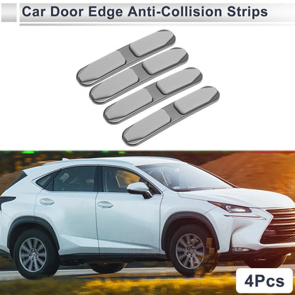 Set of 4 Door Edge Protector Strips for Various Models (Unbranded, White)