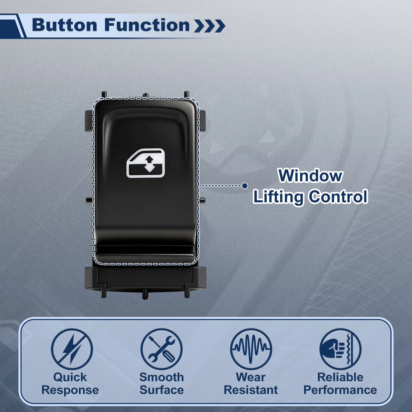 Power Window Switch for VW Passat B8 (2015–2021)