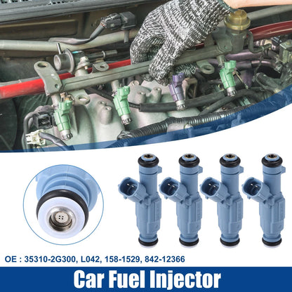 4 x Fuel Injector Nozzles for Hyundai Sonata 2.4L (2010-2015)